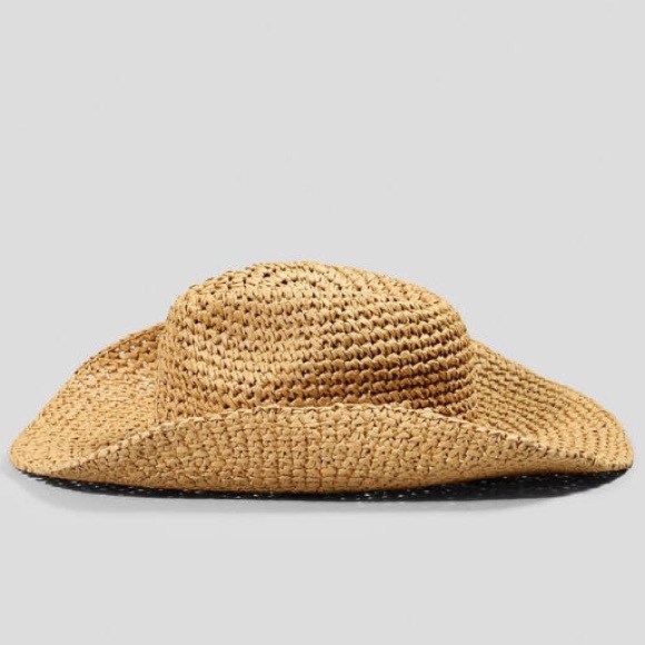 Sportsgirl Natural Woven Western Sun Hat - Picture 1 of 15